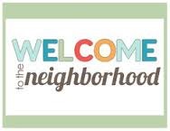 Neighborhood Sign for Blog